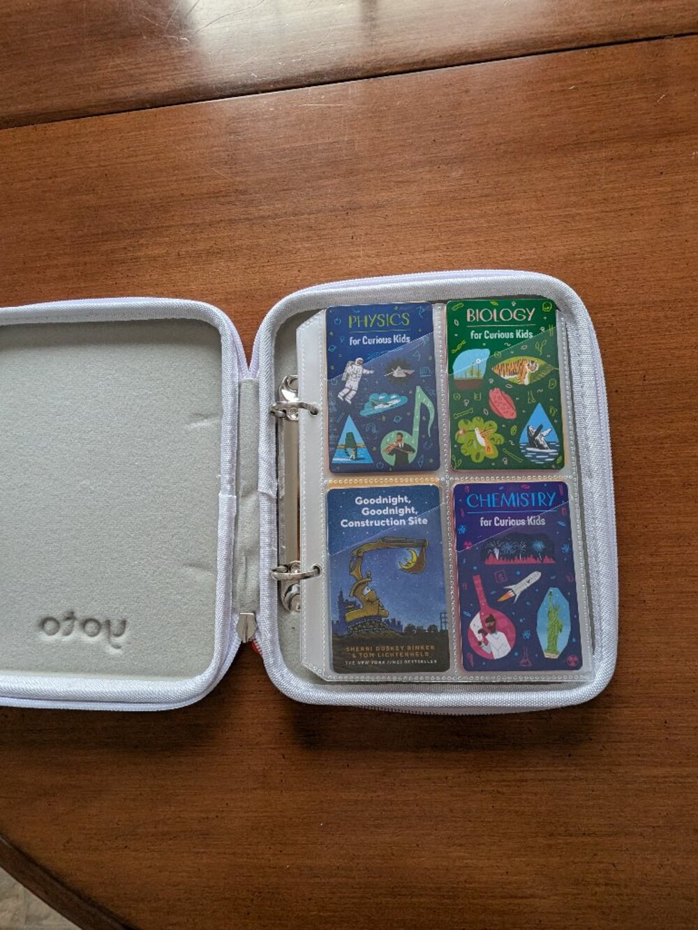 Yoto cards + binder